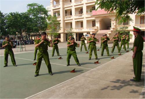 Điều lệnh là sức mạnh của công an