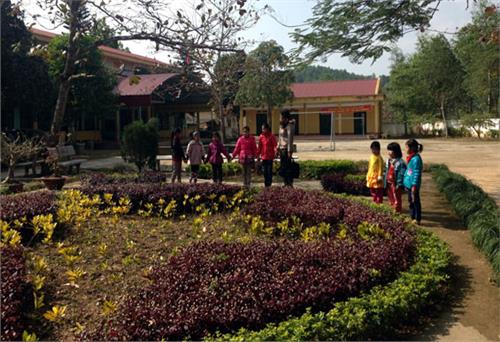 Xây dựng trường chuẩn Quốc gia trên núi