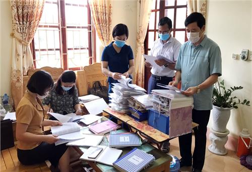 Phú Lương: Kiểm tra việc thực hiện Nghị quyết Trung ương 4, khóa XII