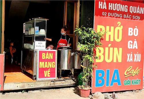 “Chỉ bán mang về” – góp phần chống dịch