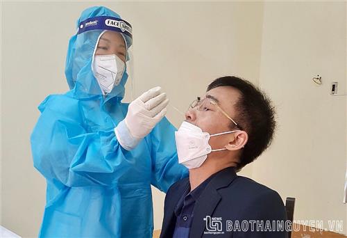 Thái Nguyên: Giảm 122 ca mắc COVID-19