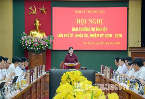 Ban Thường vụ Tỉnh ủy: Cho ý kiến về việc tăng vốn Dự án Samsung và nhiều nội dung quan trọng