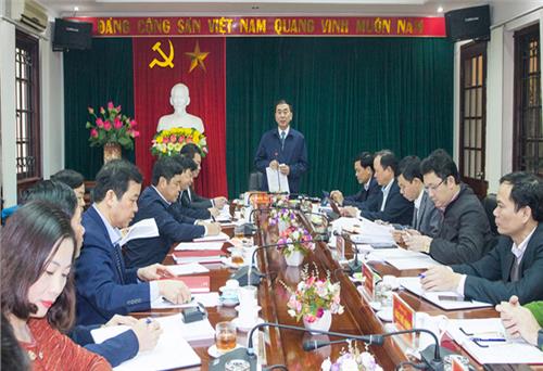 Đồng chí Bí thư Tỉnh ủy làm việc với huyện Phú Lương