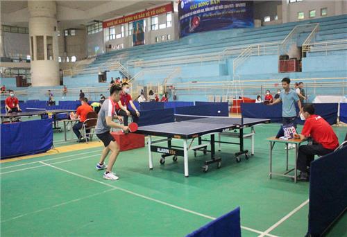 T.P Thái Nguyên: Gần 200 vận động viên tham gia giải bóng bàn