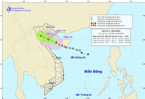 Ứng phó với bão số 2: Đã có 5 tỉnh, thành phố cấm biển