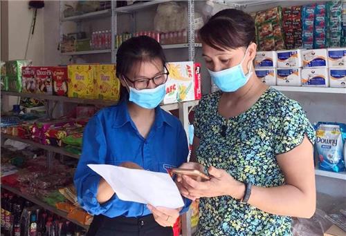 Đoàn viên thanh niên tích cực tuyên truyền phòng, chống dịch