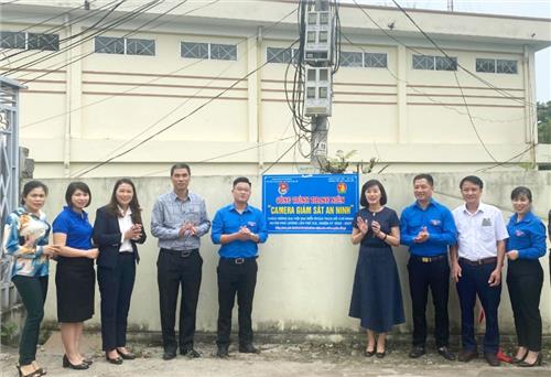 Lắp đặt camera giám sát an ninh tại Trường Tiểu học Giang Tiên
