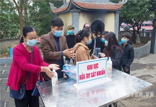 Phòng, chống dịch ở các điểm văn hóa tâm linh