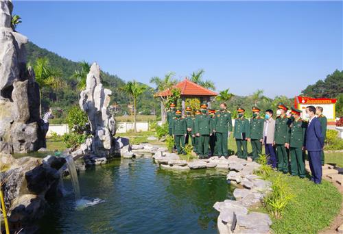 Quân khu 1 chấm thi doanh trại tại Ban CHQS huyện Đình Lập