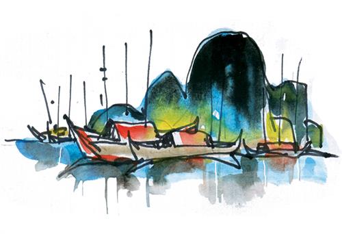Chiều sông quê