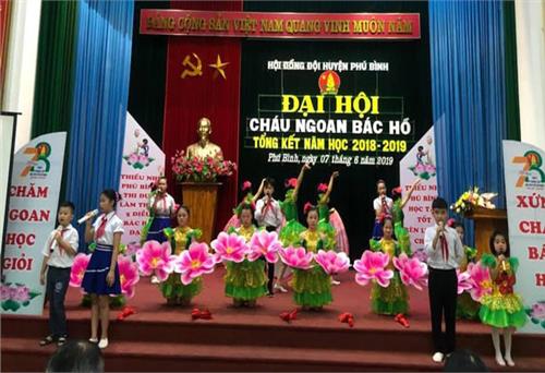 Phú Bình: Tuyên dương 88 đội viên tiêu biểu Cháu ngoan Bác Hồ