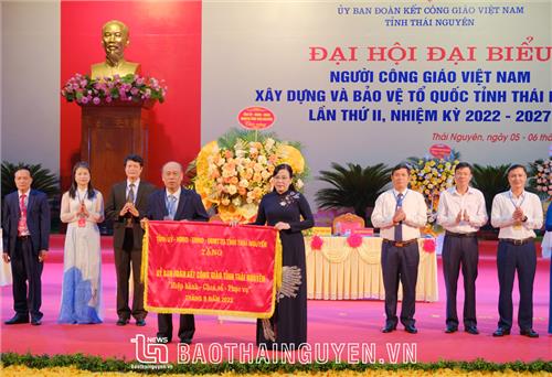 Đại hội đại biểu người Công giáo Việt Nam xây dựng và bảo vệ Tổ quốc tỉnh Thái Nguyên: 