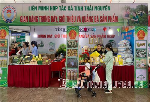 Thai Nguyen: 50 cooperatives participate in coop-expo 2022 trade promotion fair