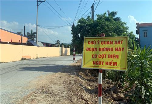 Điện lực T.P Thái Nguyên: Sẽ di dời cột điện ra khỏi lòng đường trước ngày 25-7