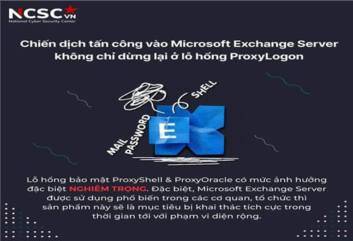 Cảnh báo tấn công vào máy chủ thư điện tử Microsoft từ các lỗ hổng liên kết