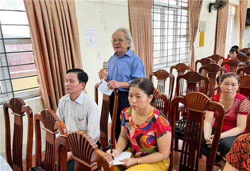 Nhiều kiến nghị của cử tri Đại Từ gửi đến kỳ họp HĐND tỉnh