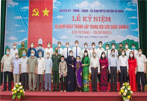 Võ Nhai: Long trọng kỷ niệm 80 năm thành lập Trung đội Cứu quốc quân II