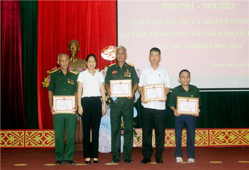 Huy động hơn 2,2 tỷ đồng hỗ trợ nạn nhân chất độc da cam