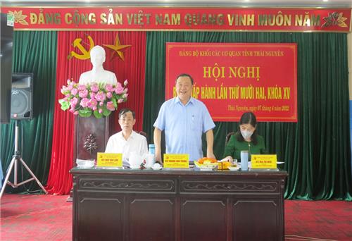 Tăng cường kiểm tra, giám sát các tổ chức đảng và đảng viên