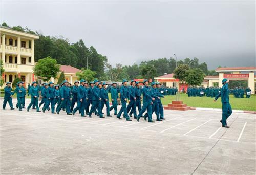 Huyện Định Hóa tổ chức Hội thao Trung đội Dân quân cơ động