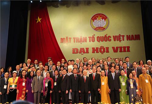 Tuyên truyền Đại hội Mặt trận Tổ quốc Việt Nam các cấp và Đại hội Mặt trận Tổ quốc Việt Nam lần thứ IX