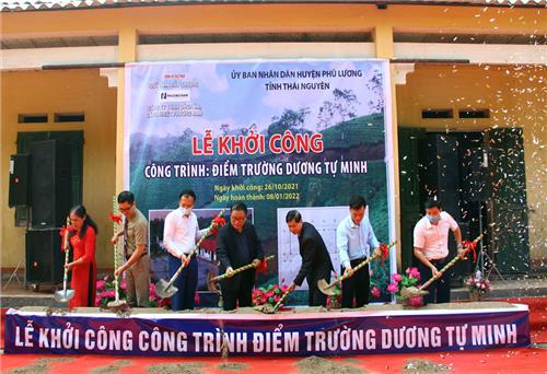 Hỗ trợ gần 1 tỷ đồng xây dựng Điểm trường khu Đồng Niêng