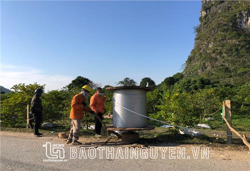 Quan tâm chất lượng điện cho vùng cao Võ Nhai