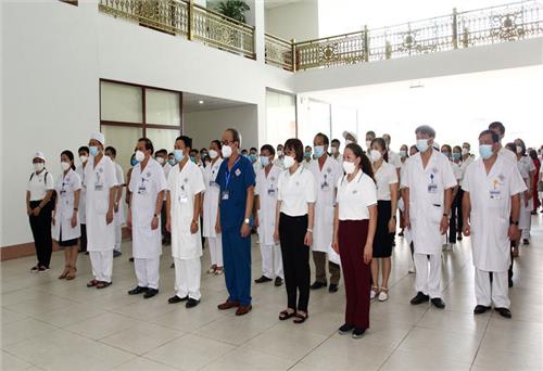 Thái Nguyên: 33 cán bộ y tế luân phiên vào T.P Hồ Chí Minh hỗ trợ chống dịch