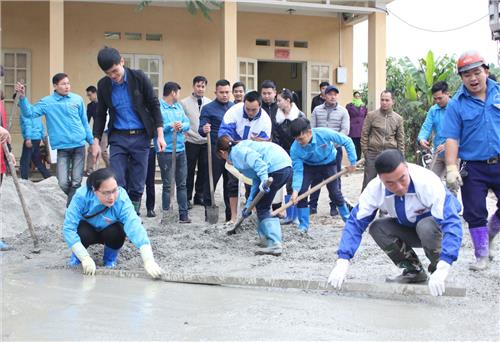 Phát động Chương trình tình nguyện tại xã Nghinh Tường