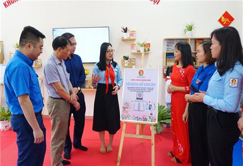 Khánh thành không gian đọc sách và sinh hoạt Đội
