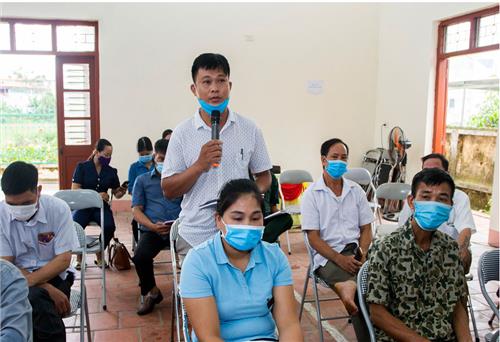 Võ Nhai: Chủ tịch UBND huyện đối thoại với người dân xã Tràng Xá