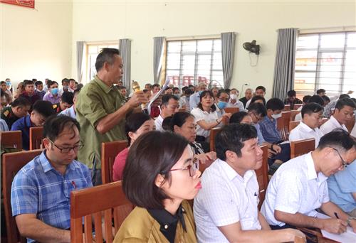 Đại Từ: Thường trực Huyện ủy đối thoại trực tiếp với nhân dân 4 xã
