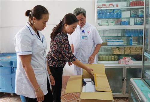 HĐND tỉnh khảo sát tại các trạm y tế xã