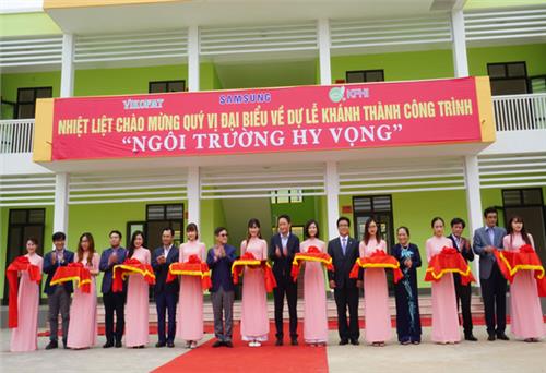 Inauguration of the Samsung Hope School