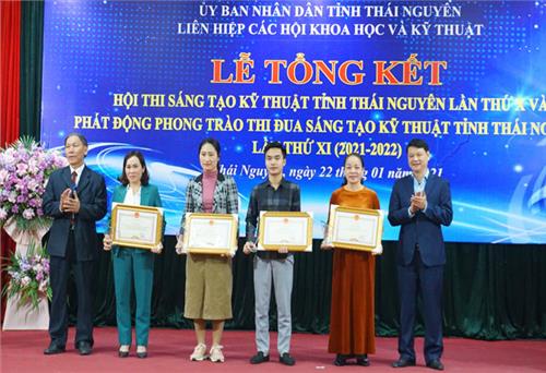 Trao giải Hội thi Sáng tạo kỹ thuật lần thứ X