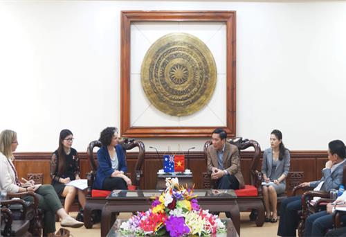 Promote cooperation and development between Australia and Thai Nguyen province