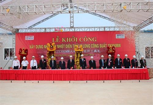 Khởi công Nhà máy nhiệt điện Thăng Long - Quảng Ninh