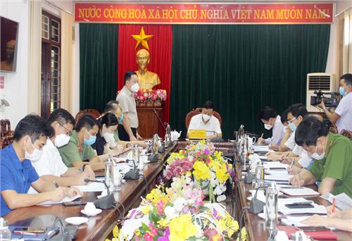 Xem xét, hỗ trợ thêm vật tư phòng, chống dịch cho T.P Sông Công
