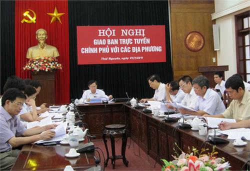 Chính phủ giao ban trực tuyến với các địa phương