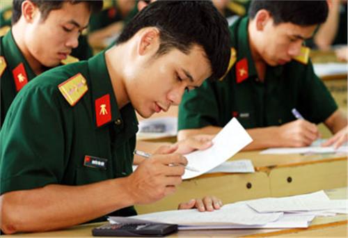 Một số điểm mới trong tuyển sinh quân sự 2013