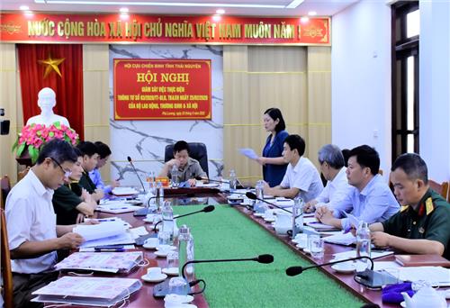 Giám sát việc thực hiện chế độ chính sách đối với cựu chiến binh