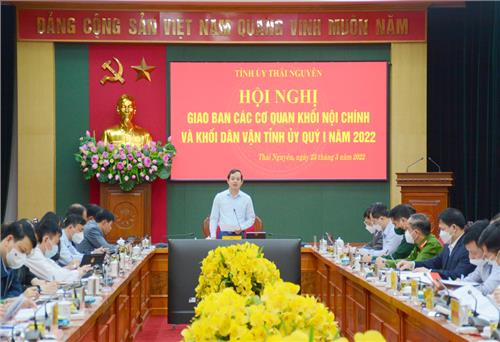 Chủ động phối hợp giữa các cơ quan khối nội chính và dân vận