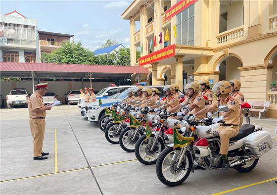 Thái Nguyên mở đợt cao điểm xử lý vi phạm nồng độ cồn, quá tải