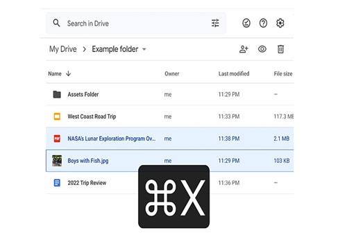 Google Drive lần đầu hỗ trợ tổ hợp phím tắt Copy và Paste