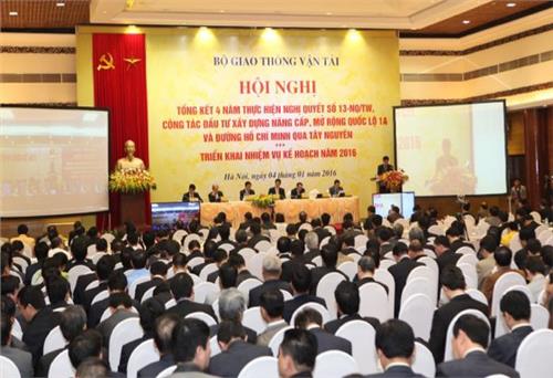 Ngành GTVT đặt nhiều mục tiêu lớn năm 2016