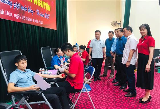 Định Hóa: Thu được 622 đơn vị máu trong Ngày hội hiến máu tình nguyện