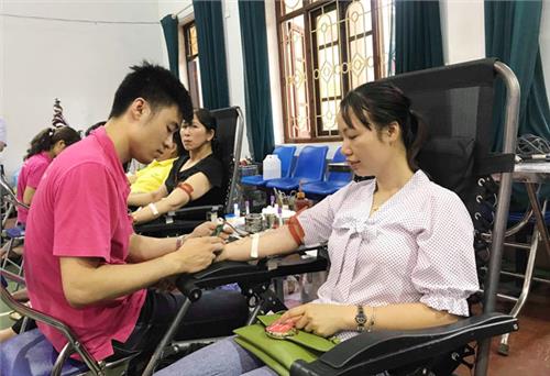 T.P Sông Công: Hiến gần 500 đơn vị máu đạt chuẩn
