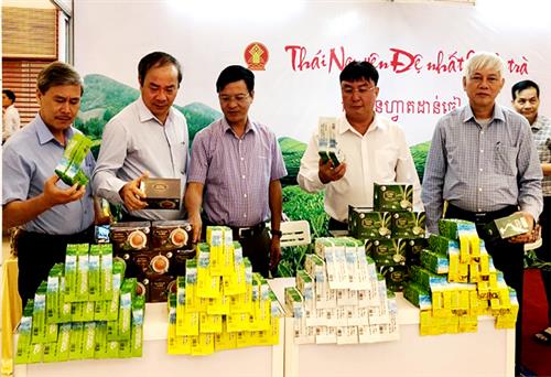 Thái Nguyên: Đưa các sản phẩm đặc sắc tham gia Hội chợ thương mại tại Campuchia
