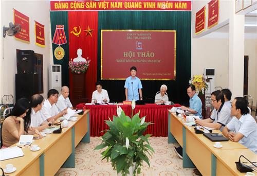 Hội thảo cuốn sách Lịch sử Báo Thái Nguyên (1962-2022)