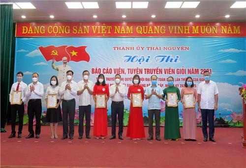 T.P Thái Nguyên: 69 thí sinh dự thi báo cáo viên, tuyên truyền viên giỏi vòng sơ khảo